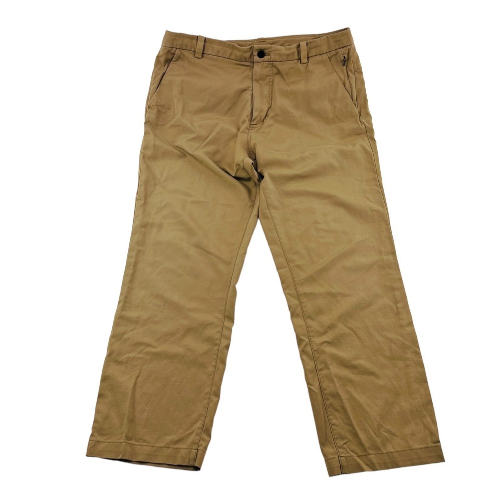 Lululemon Brown ABC Stretch Commuter Pants Mens Size 34X27